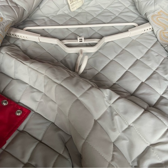 Vintage Delong Simpson college softball jacket USA Snap Button Jacket size large - Picture 5 of 8